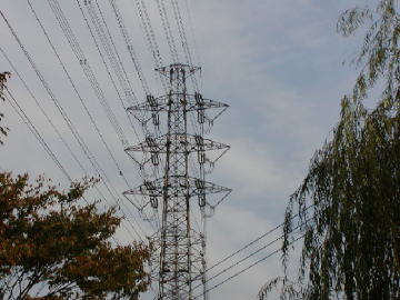 送電鉄塔可視画像